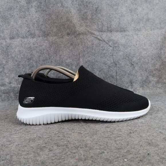 Skechers Shoes Womens 8 Slip On Sneaker Ultra Flex Trainer Comfort Memory Foam - Picture 2 of 13